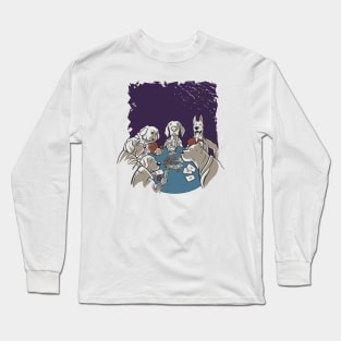 Dogs Playing Card Long Sleeve T-Shirt